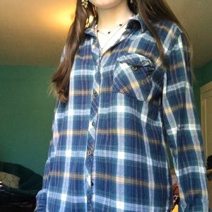 Blue flannel